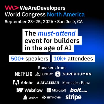 Cover Image for WeAreDevelopers World Congress North America