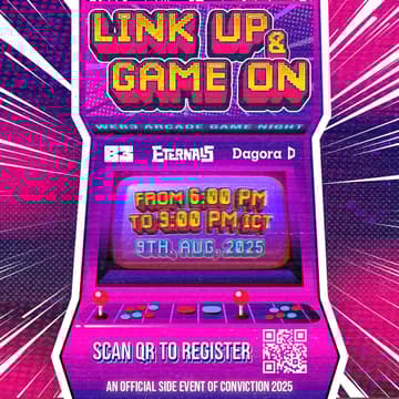 Cover Image for Web3 Arcade Night: Link Up and Game On