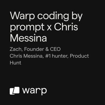 Cover Image for Coding by Prompt: Warp x Chris Messina