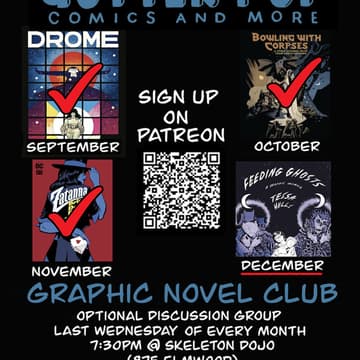 Cover Image for Gutterpop Graphic Novel Club