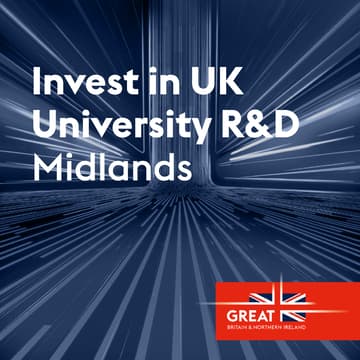 Cover Image for REGISTER INTEREST: UK Tech, Innovation and R&D Mission