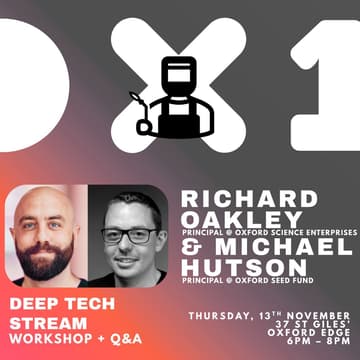 Cover Image for OX1 Deep Tech Launch - OSE & OSF