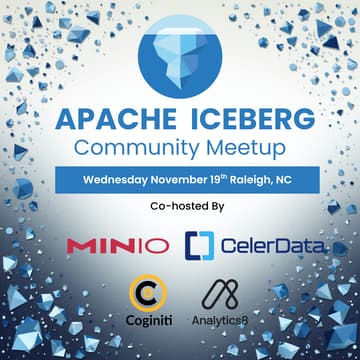 Cover Image for Apache Iceberg™ Meetup North Carolina