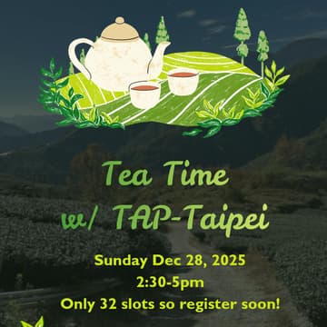 Cover Image for Tea Time with TAP-Taipei