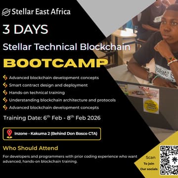 Cover Image for Stellar Technical Blockchain BOOTCAMP