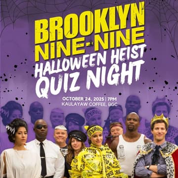 Cover Image for Brooklyn Nine-Nine Quiz Night: Halloween Heist (Friday, October 24 | 7PM)