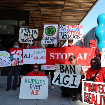 Cover Image for Stop Al Protest at OpenAI