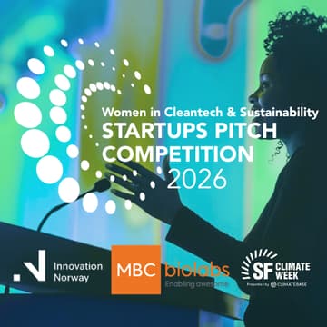 Cover Image for Women in Cleantech and Sustainability Pitch Competition