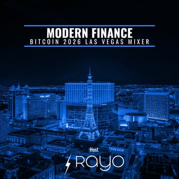 Cover Image for Modern Finance: Bitcoin 2026 Las Vegas Mixer by Rayo Capital