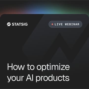 Cover Image for Webinar: How to optimize AI products