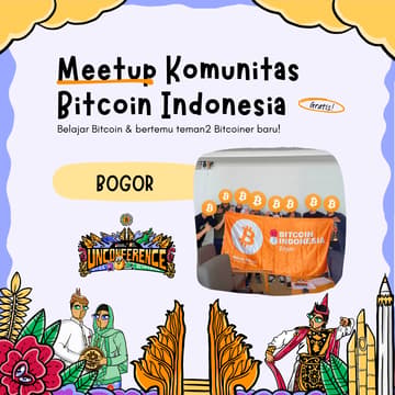 Cover Image for Bitcoin Indonesia Community Meetup Bogor 01 Agustus 2026