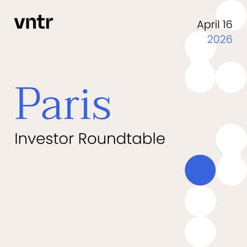 Cover Image for VNTR Investor Roundtable Paris