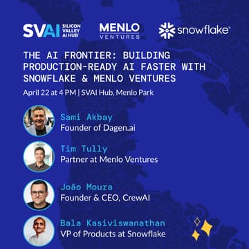Cover Image for The AI Frontier: Building Production-Ready AI Faster with Snowflake & Menlo Ventures