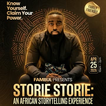 Cover Image for Storie Storie: An African Storytelling Experience Live on Broadway