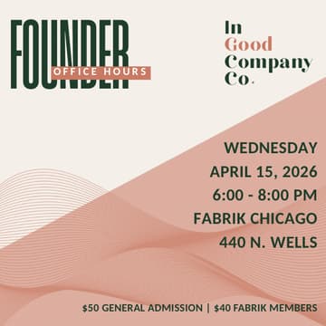 Cover Image for In Good Company: Founder Office Hours