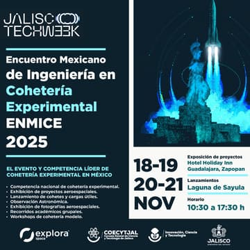 Cover Image for Encuentro Mexicano de Ingeniería en Cohetería Experimental (ENMICE) 2025