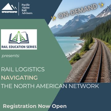 Cover Image for ON-DEMAND: Rail Logistics: Navigating the North American Network