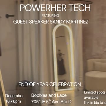 Cover Image for PowerHER Tech End Of Year Celebration