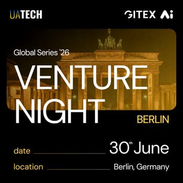 Cover Image for UAtech Venture Night @ Gitex AI Berlin– The Ultimate Startup & Investor Experience!