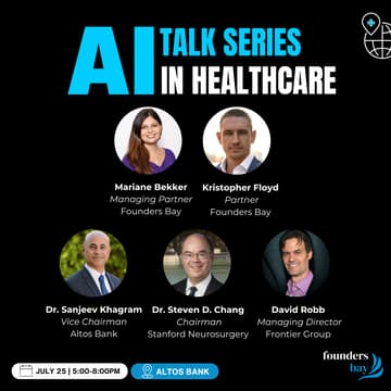 Cover Image for AI Talk Series: AI in Healthcare Panel & Networking @ Altos Bank
