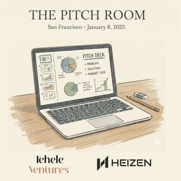Cover Image for The Pitch Room with Tehele and Z21 Ventures