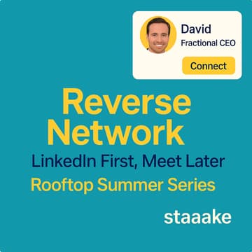 Cover Image for Reverse Network: 3rd Boutique Rooftop Edition - Summer AI/Tech Rooftop Series