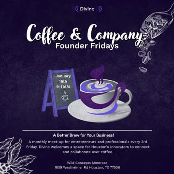 Cover Image for Coffee & Company: Founder Fridays