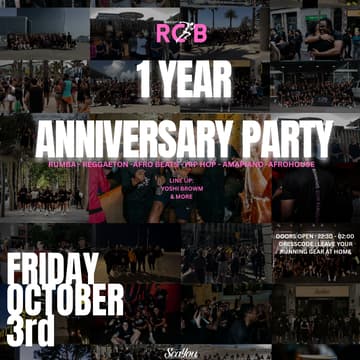 Cover Image for RCB 1-YEAR ANNIVERSARY PARTY