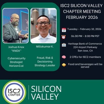 Cover Image for ISC2 Silicon Valley Chapter | February 2026