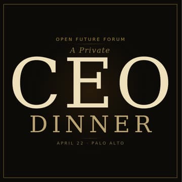 Cover Image for CEO PRIVATE DINNER