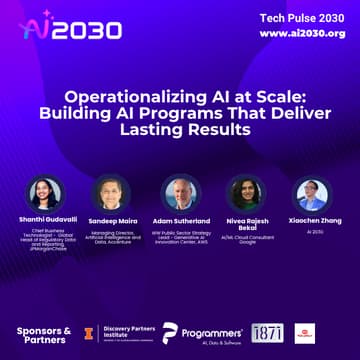 Cover Image for No. 59: Tech Pulse 2030-Operationalizing AI at Scale: Building AI Programs That Deliver Lasting Results