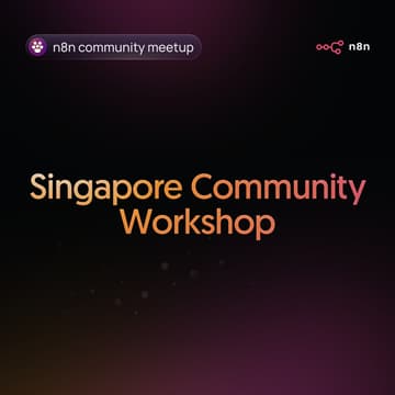Cover Image for Singapore n8n Beginner Workshop
