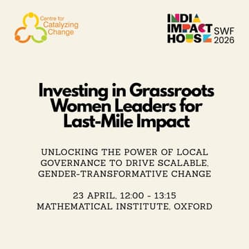 Cover Image for Investing in Grassroots Women Leaders for Last-Mile Impact