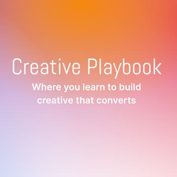 Cover Image for Creative Playbook #1