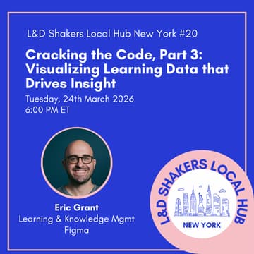 Cover Image for NYC Meet Up #20 - Cracking the Code, Part 3: Visualizing Learning Data that Drives Insight