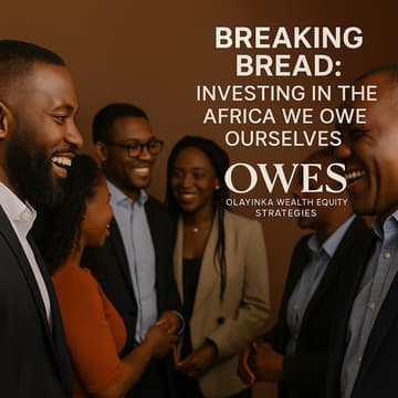 Cover Image for Breaking Bread Summit: Investing in the Africa We Owe Ourselves