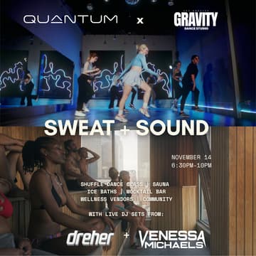 Cover Image for Quantum Wellness Spa x Gravity LA Present: Sweat + Sound