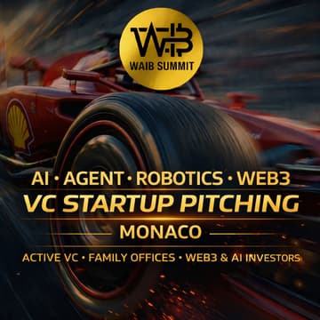 Cover Image for AI · Agent · Robotics · Web3 Startup VC Pitching