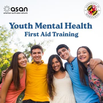 Cover Image for [Virtual] Youth Mental Health First Aid Training (FREE)