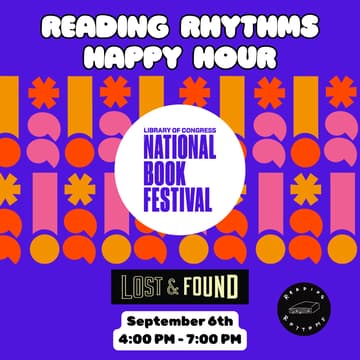 Cover Image for National Book Festival Happy Hour with Reading Rhythms DC