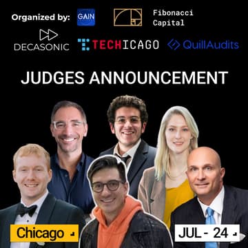Cover Image for Web3 & AI Pitch Competition & VC networking by Ga^3in Ventures x Fibonacci Capital at Web3 Investors Day in Chicago
