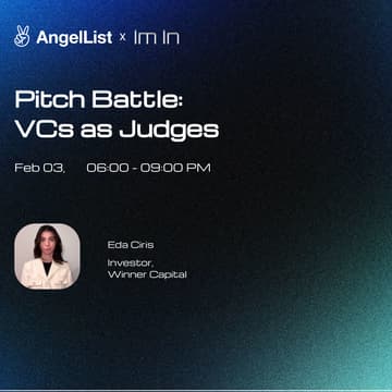 Cover Image for VC Judges Pitch Battle