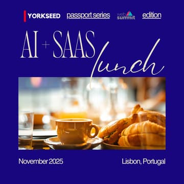 Cover Image for Yorkseed Passport Series: Valuing AI & SaaS Startups — A Coffee & Lunch Conversation