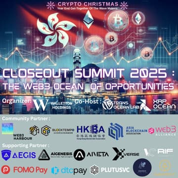 Cover Image for 🎄 CRYPTO CHRISTMAS : CLOSEOUT SUMMIT 2025  – The Web3 Ocean of Opportunities