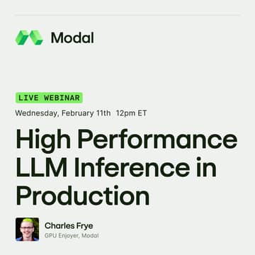 Cover Image for High Performance LLM Inference in Production