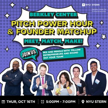 Cover Image for Pitch Power Hour and Founder Matchup