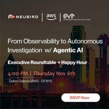 Cover Image for Executive Roundtable + HH: From Observability to Autonomous Investigation w/ Agentic AI