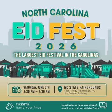 Cover Image for NC Eid Fest 2026 (Eid Al-Adha)