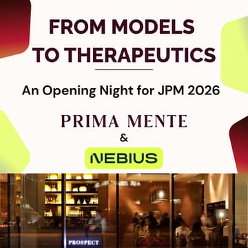 Cover Image for JPM 2026: Opening Night by Prima Mente & Nebius