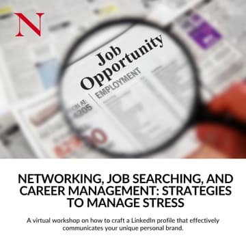 Cover Image for Networking, Job Searching, and Career Management: Strategies to Manage Stress
